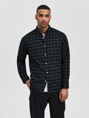 SLHSLIMFLANNEL SHIRT Sycamore