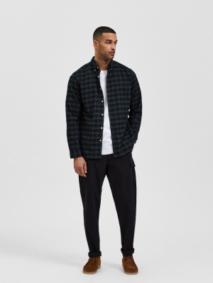 SLHSLIMFLANNEL SHIRT Sycamore