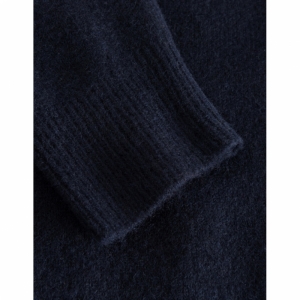 Encore Intarsia Recycled dark navy/ivory