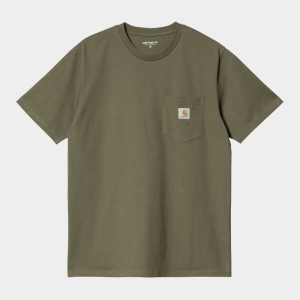 Pocket t-shirt Seaweed