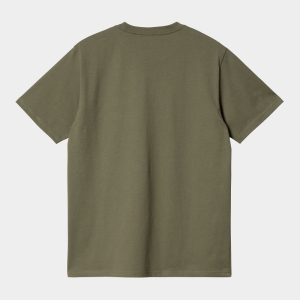 Pocket t-shirt Seaweed