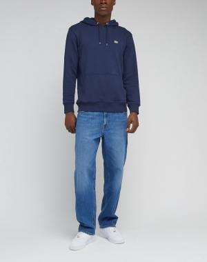 plain hoodie navy