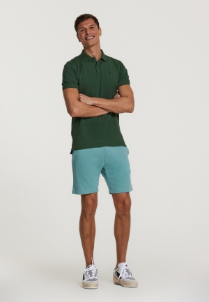 sweat shorts solid steve Cameo Blue 