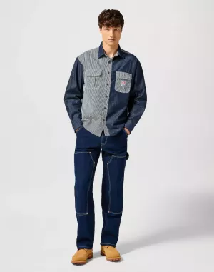 Casey  Mixed Denim