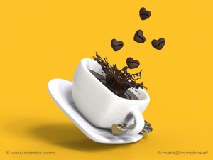 Love Coffee White 