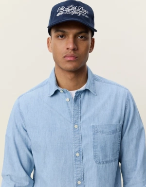 Chambray Light Blue Wash