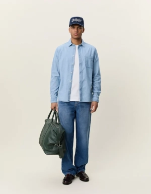 Chambray Light Blue Wash