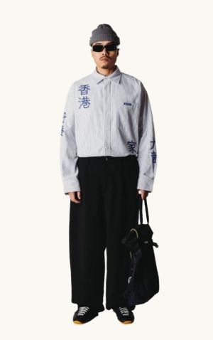 Xing White-Navy