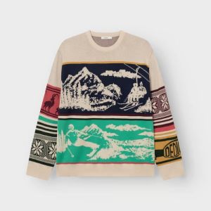 Retro Ski Multi Color