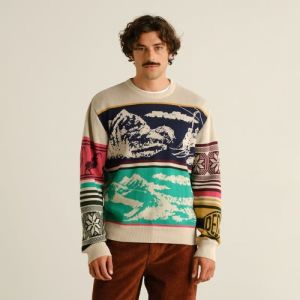 Retro Ski Multi Color