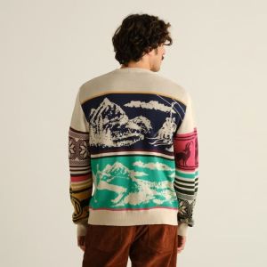 Retro Ski Multi Color