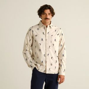 Ski Team Oat White